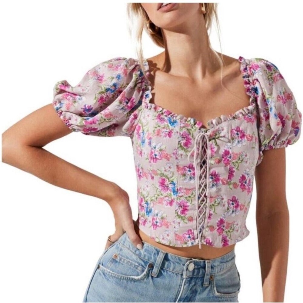 ASTR the Label Corset Top
